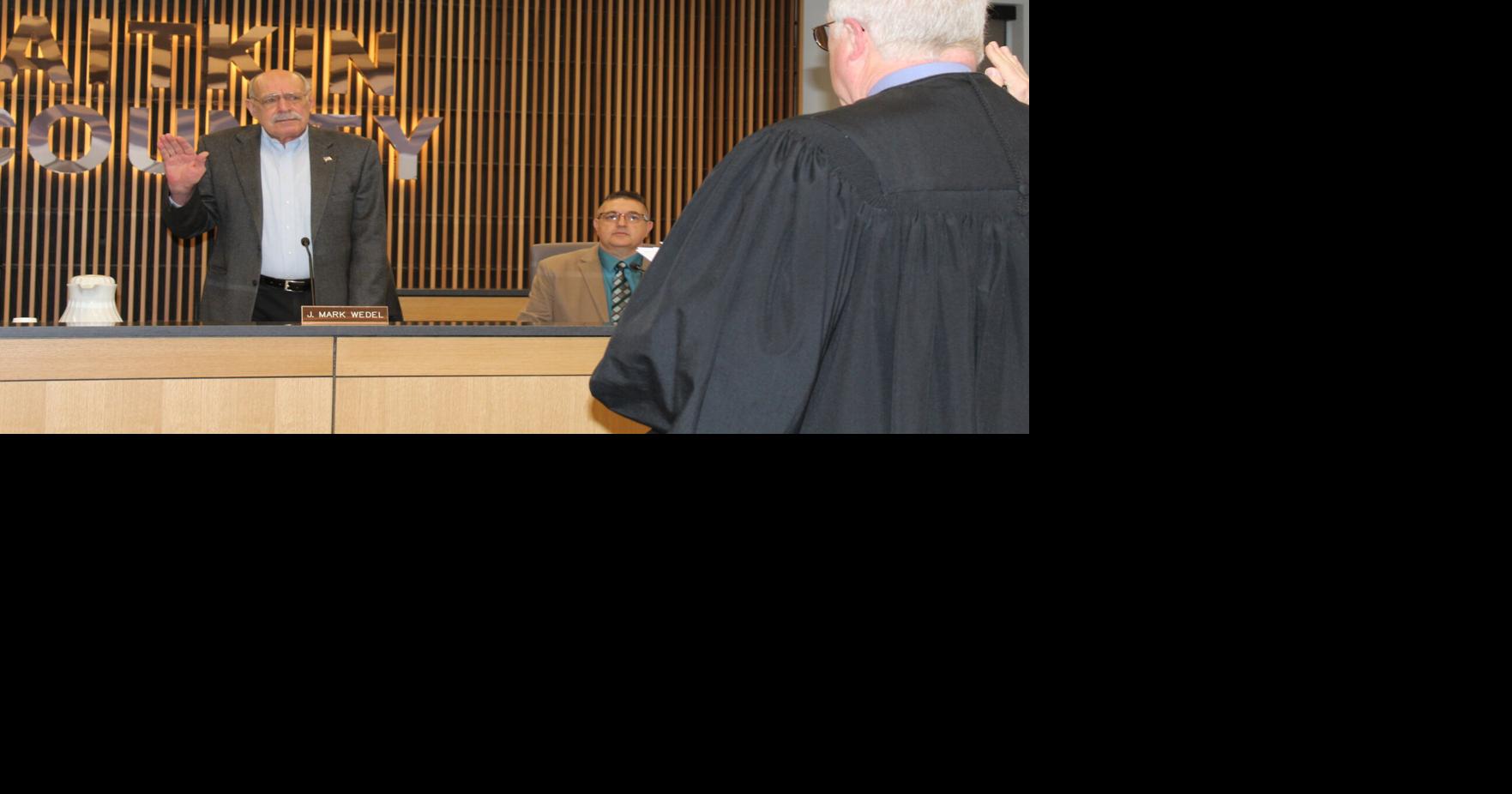 County swears in commissioners, officials | Government Meetings ...