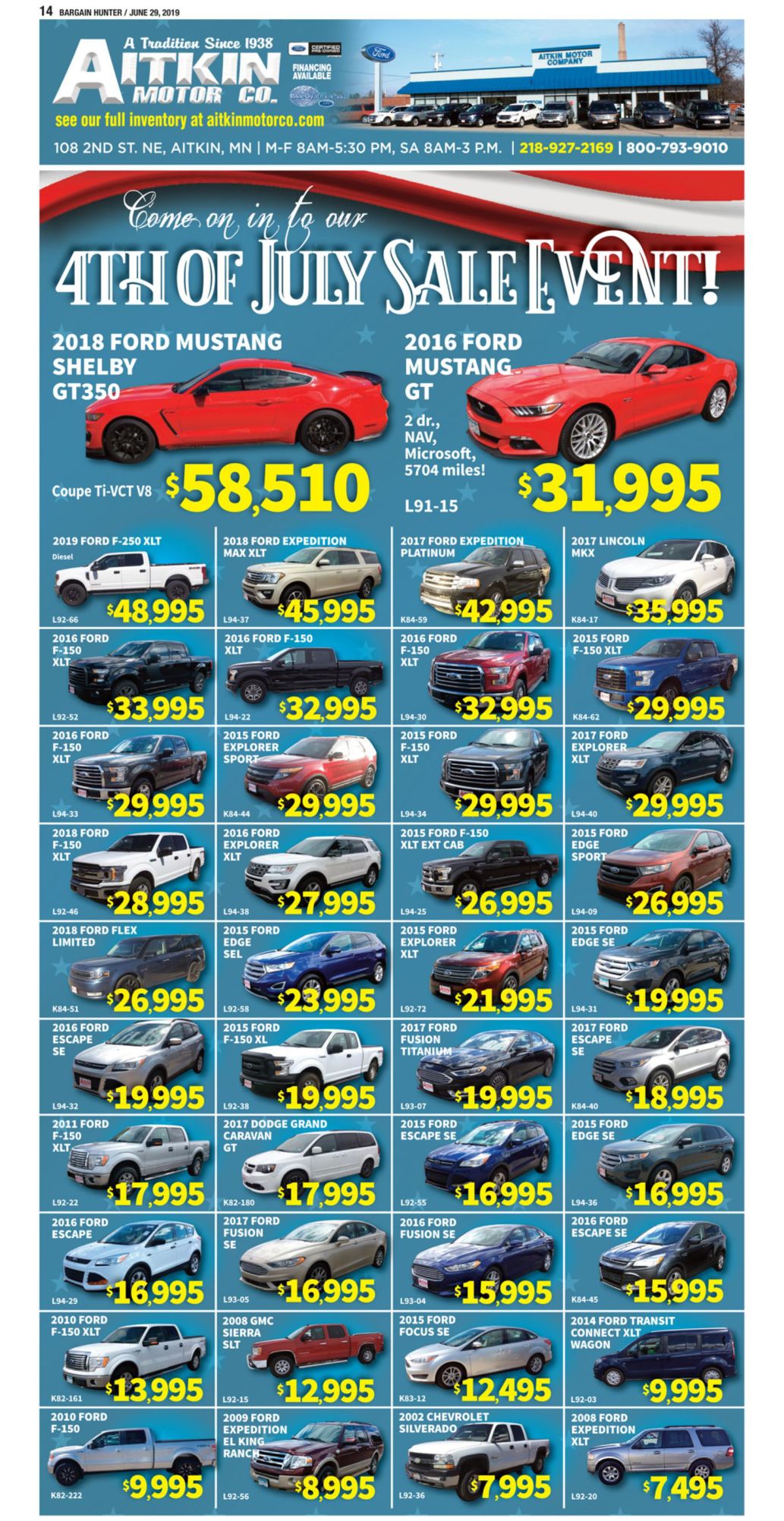 Aitkin Motors 062919070519 messagemedia.co