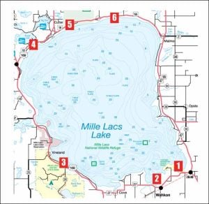 Mille Lacs map - MessAge Media: Local