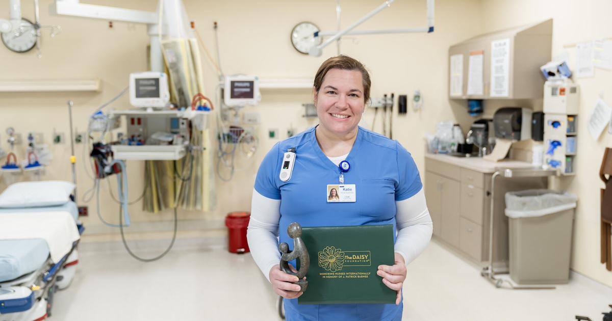 Cuyuna Regional Medical Center celebrates DAISY Award winner Health