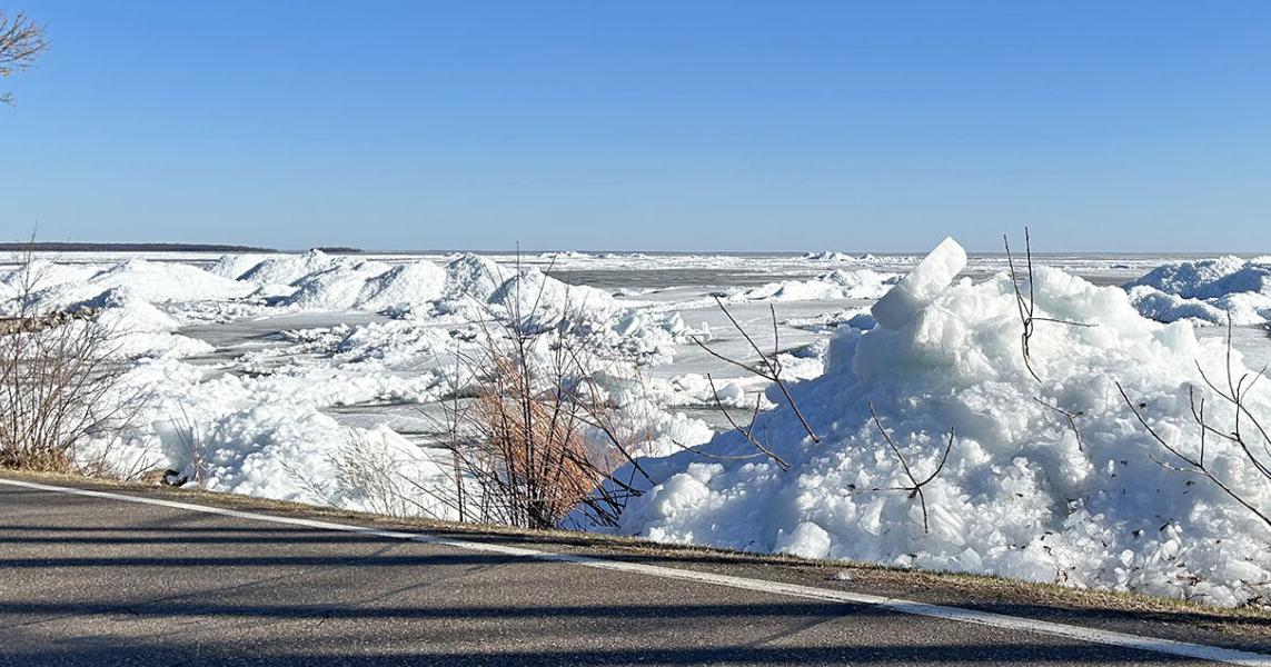 Mille Lacs ice is on the move Mille Lacs Messenger messagemedia.co Mille Lacs ice is on the move Mille Lacs Messenger messagemedia.co