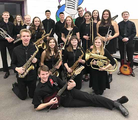 OHS jazz ensemble