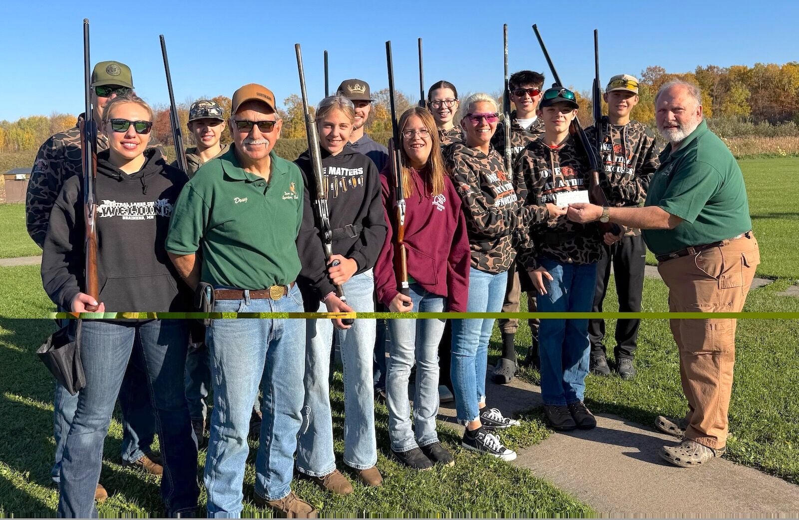 Dam Lake Sportsmans club donates to the Bird Busters | Community ...