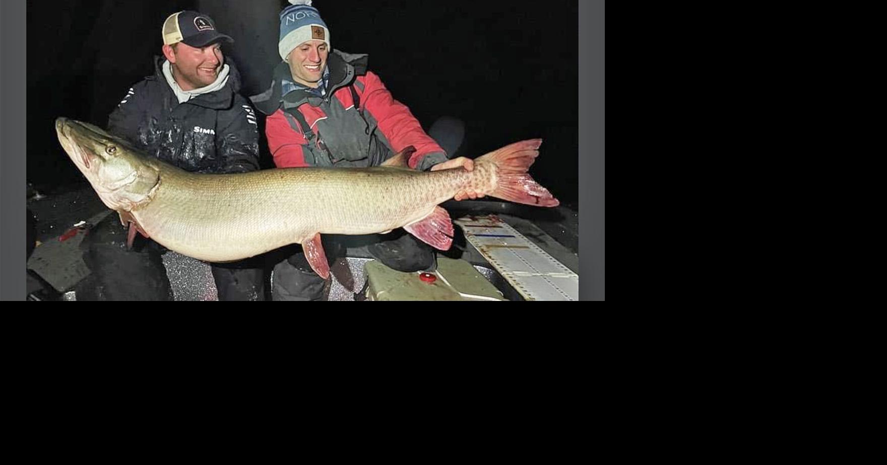 That’s one big fish! Mille Lacs produces probable new state record muskie | Mille Lacs Messenger
