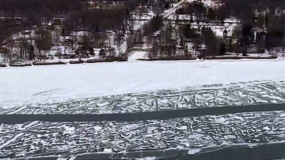 Shifting ice strands Mille Lacs anglers - Vimarsana News