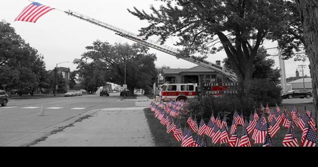 9/11 Fallen firefighters honored with Patriot Day memorial display ...