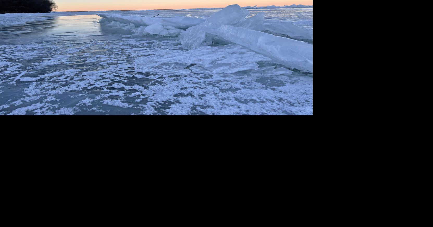 Mille Lacs pressure ridge | | messagemedia.co