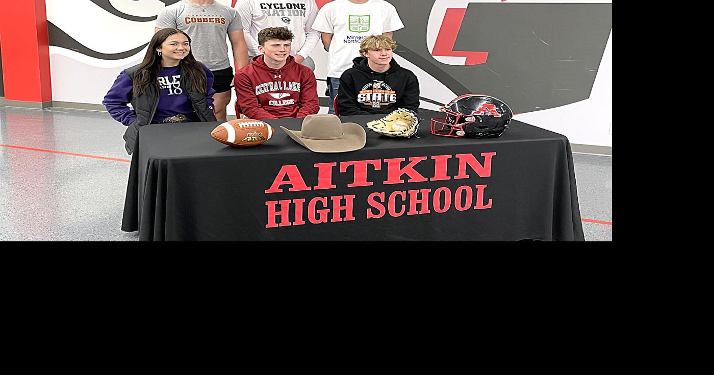 College signing day at Aitkin Schools messagemedia.co