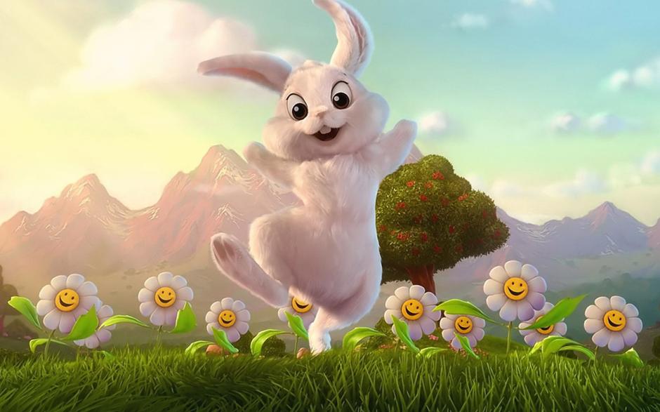 The Easter Bunny is hop, hop, hopping along! - MessAge ...