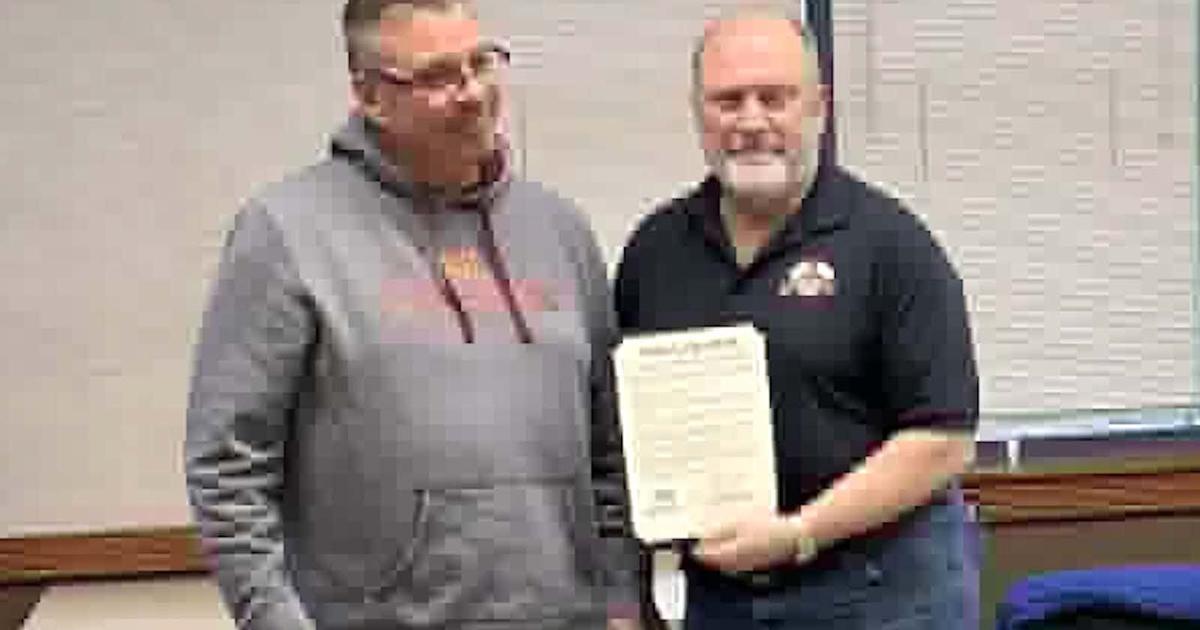 Tibbitts recognized at council meeting