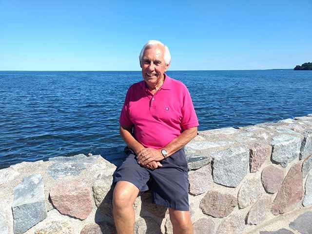 Everyone’s partial to Garrison’s grand marshal - Loren Larson