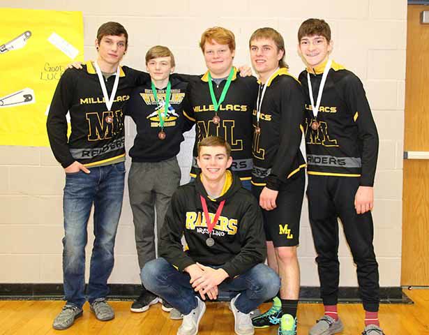 Top Raiders wrestlers