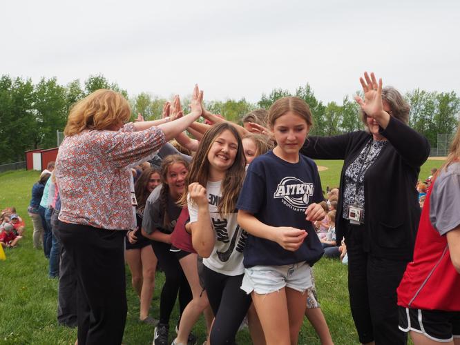 Rippleside Elementary School celebrates the end of another year with a