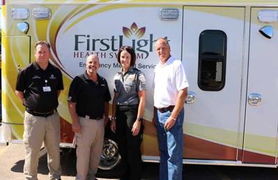 New Ambulance At Firstlight Health Messagemedia Co