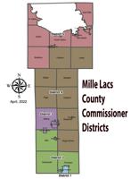 Two Mille Lacs County commissioner districts on November ballot