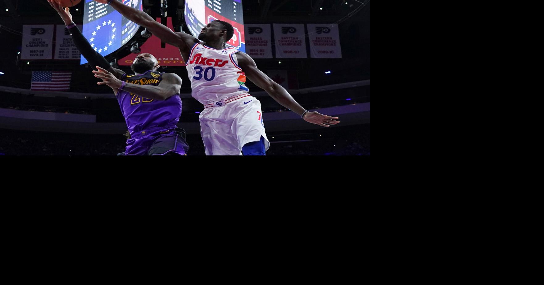 76ers James Basketball