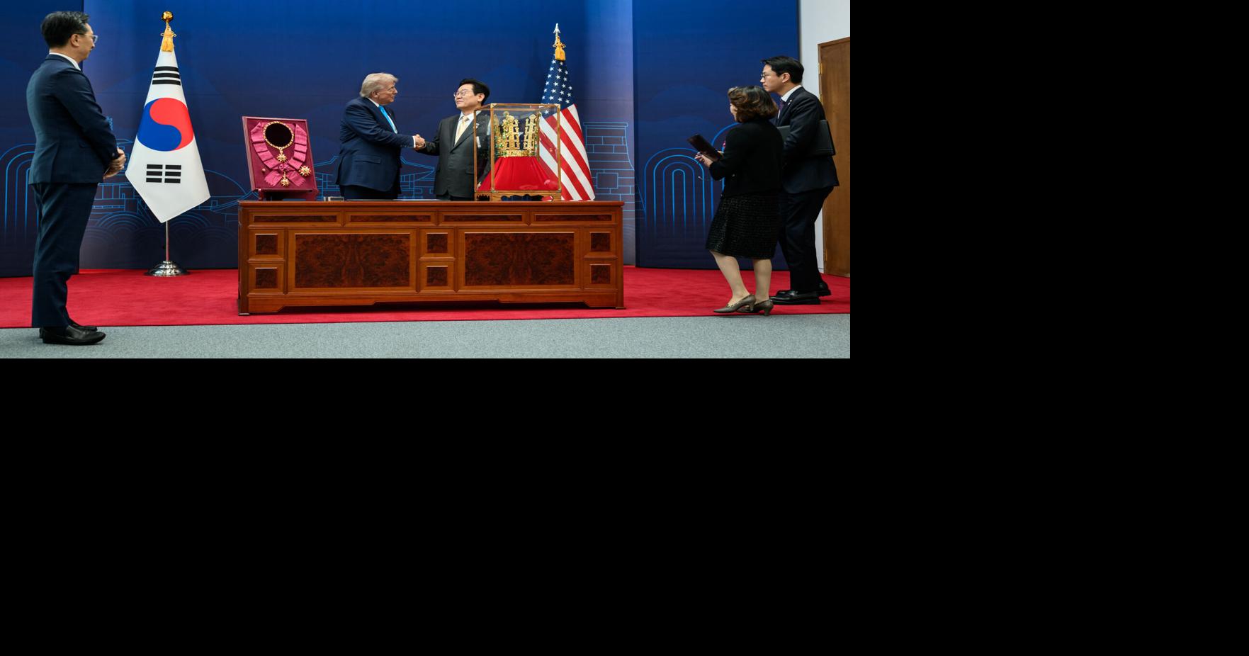 While Americans starve, Trump plays king