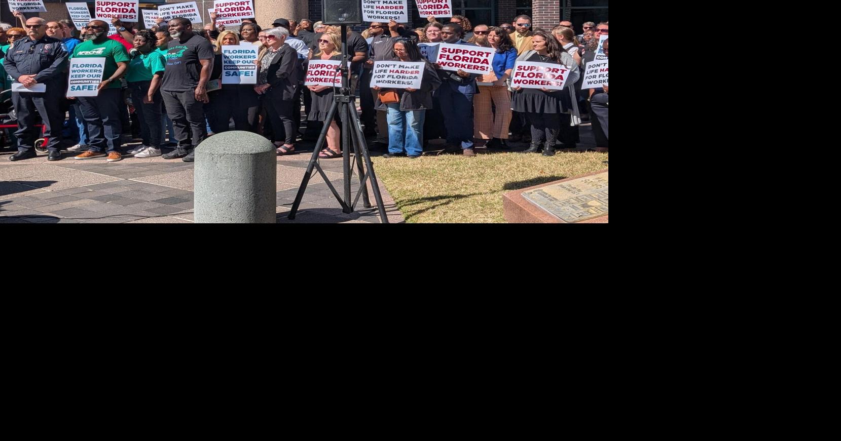 Florida Senate approves measure targeting public sector unions