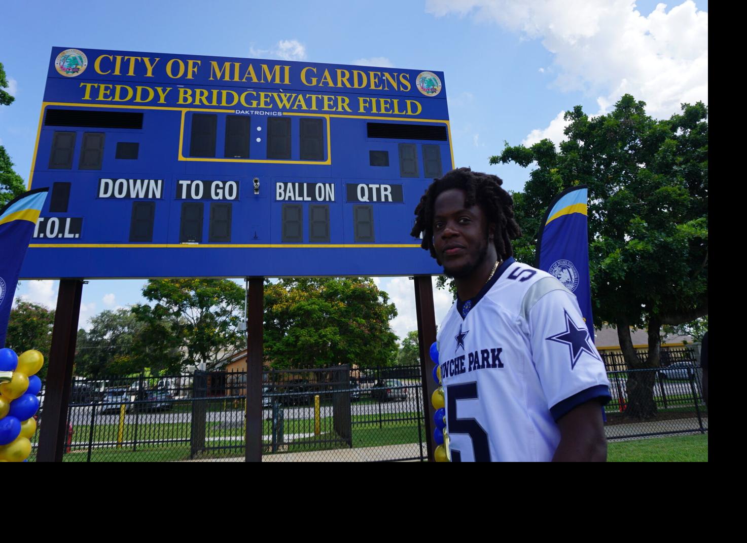 Bunche Park field named for Teddy Bridgewater, South Florida News