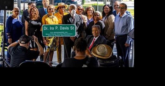 Street named for Ira P. Davis, once known as 'mayor' of 'Colored Town' | South Florida News - Vimarsana News