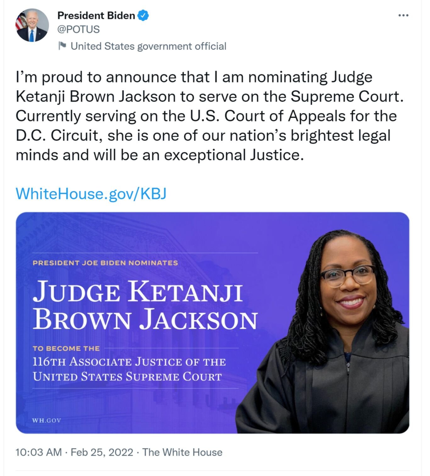 Custom Ketanji Brown Jackson Kbj Justice Nominee African Colors T