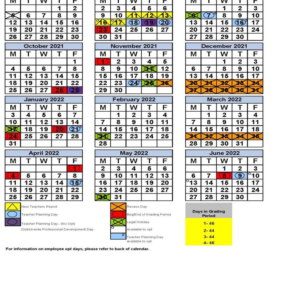 Mdcps Calendar 202122 Printable Word Searches