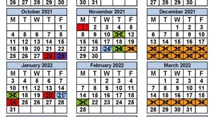 Dcps Calendar 2022 2023 Miami-Dade County Public Schools 2021-22 Calendar | Education |  Miamitimesonline.com