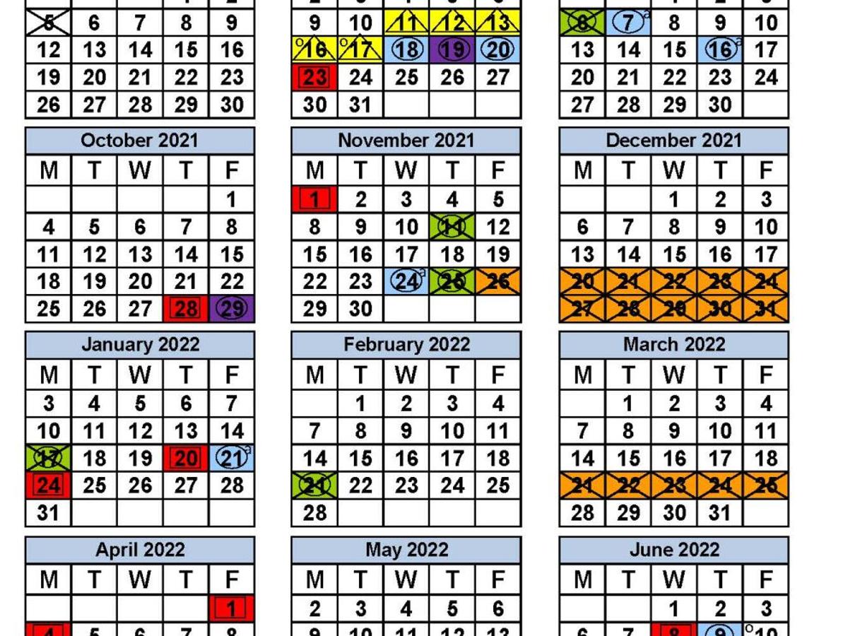 Spring Break 2022 Calendar Miami-Dade County Public Schools 2021-22 Calendar | Education |  Miamitimesonline.com