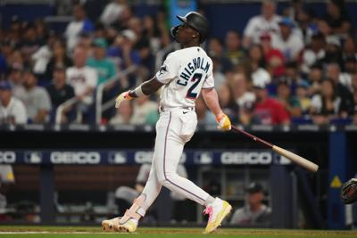Youngsters Chisholm and Diaz battling for Marlins' 2B job