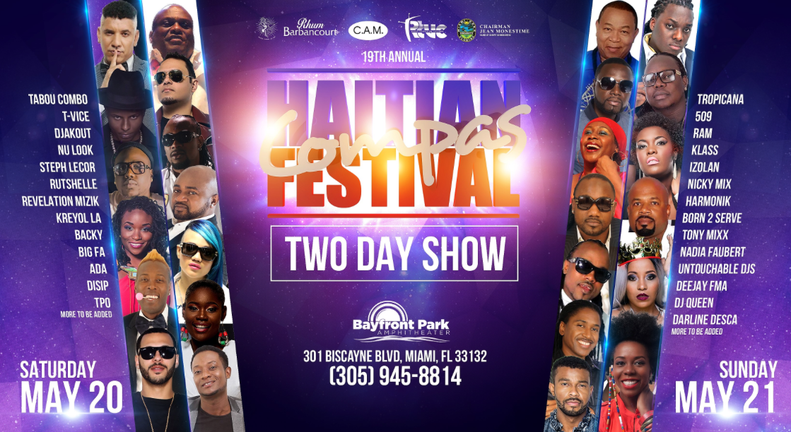 19th Annual Haitian Compas Festival Calendar