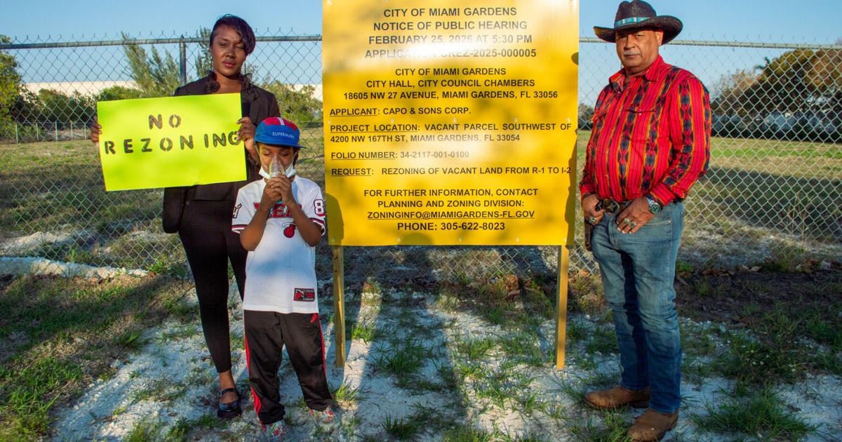 Rezone Image Miami Gardens residents oppose El Dorado warehouse rezoning over ...