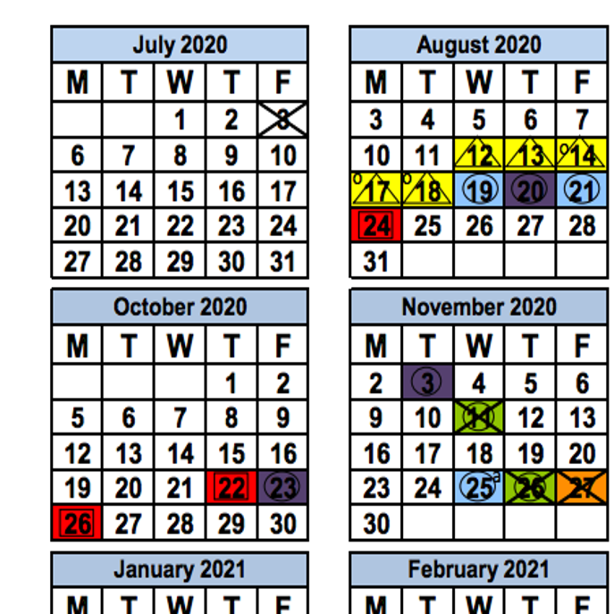 Umiami Fall 2022 Calendar