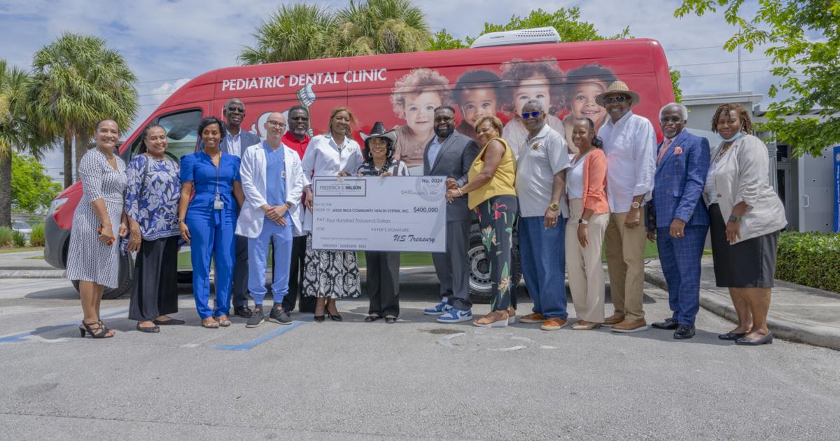 Jessie Trice to bring dental care to kids | South Florida News Jessie Trice to bring dental care to kids | South Florida News