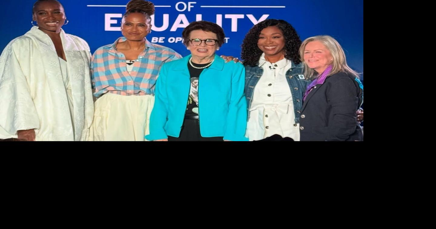 Ava Duvernay and Stacey Allaster accept Billie Jean King Champions of ...