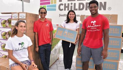 helping with hunger- and poverty