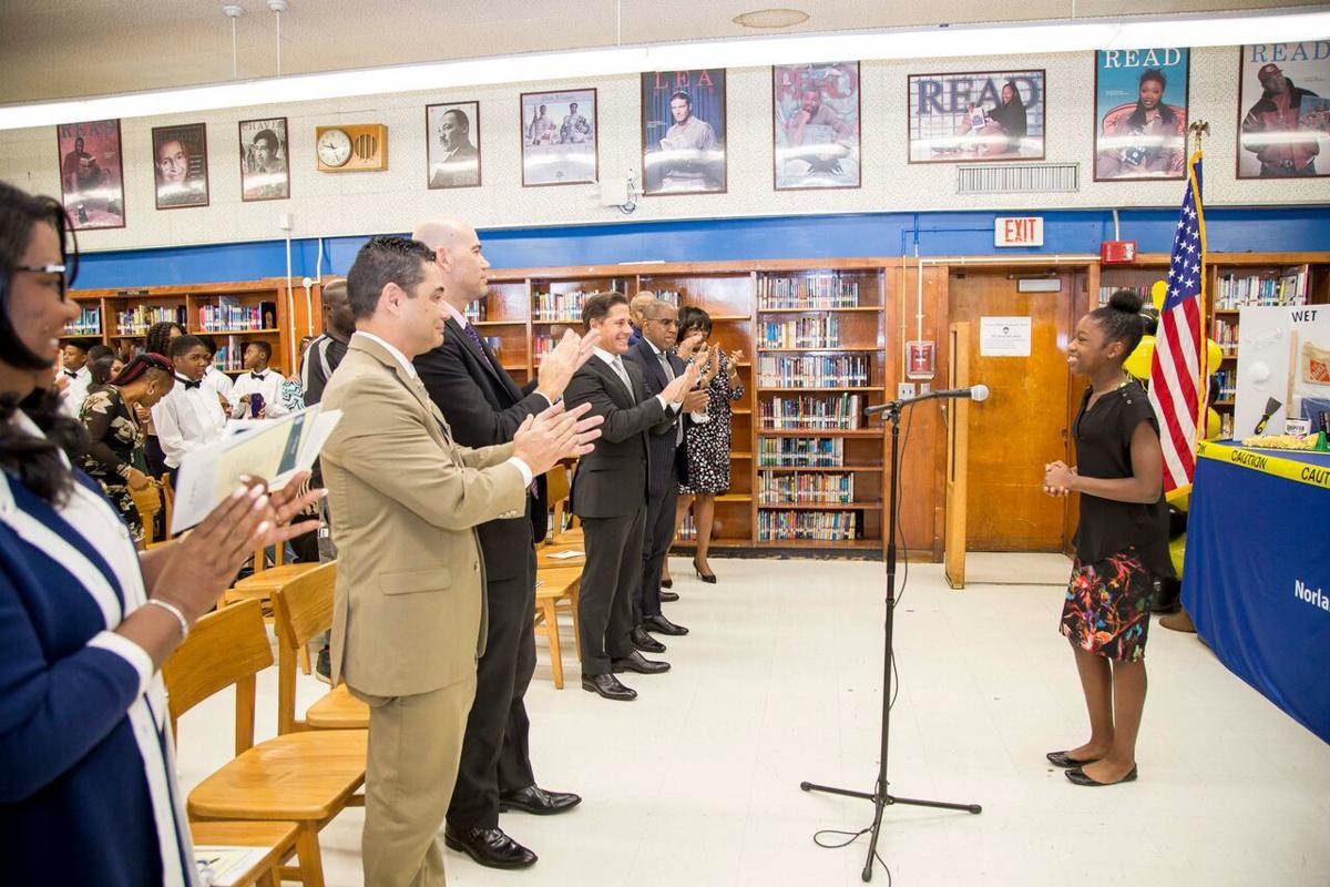 Norland Middle School hosts kickoff event for GOB project Education