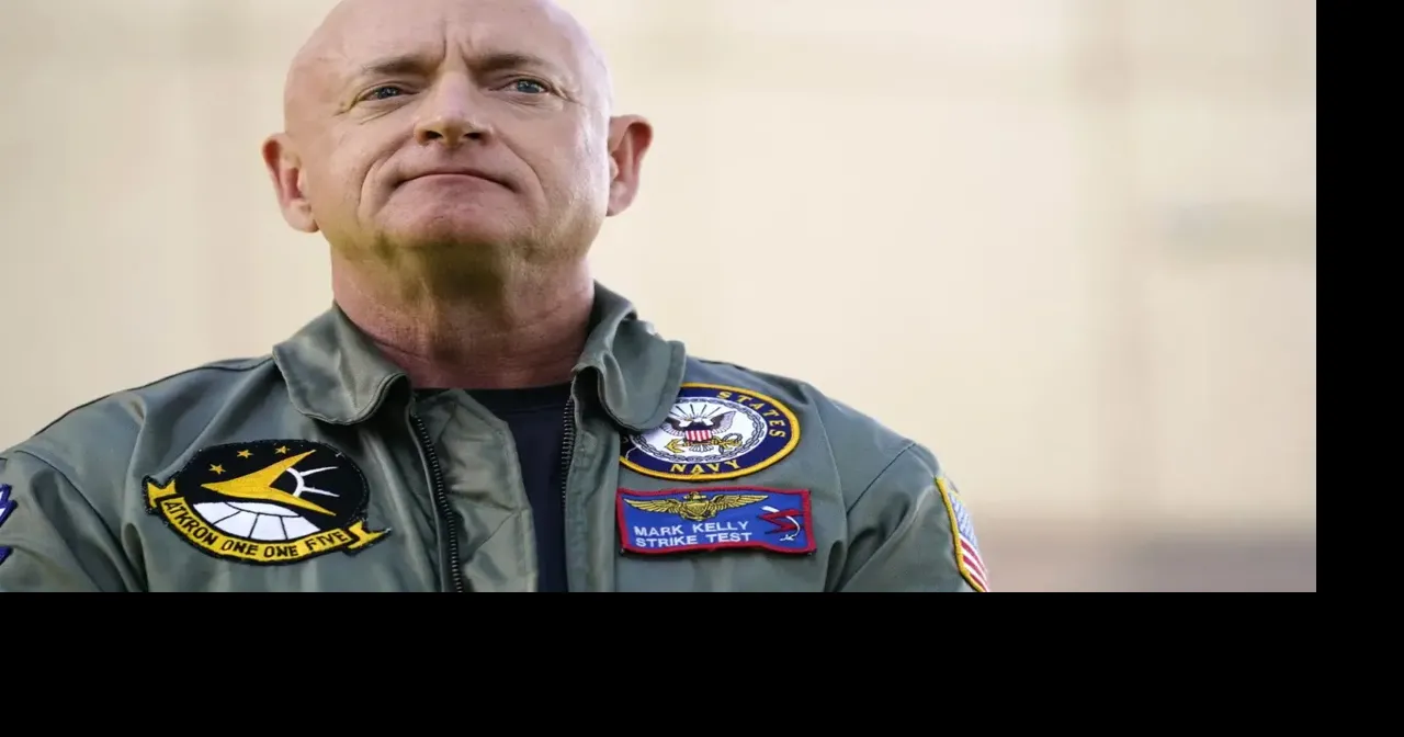 ‘Fearless advocate’: Mark Kelly rockets in to support Alex Vindman’s run for Senate