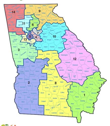 Congressional District Map 5524
