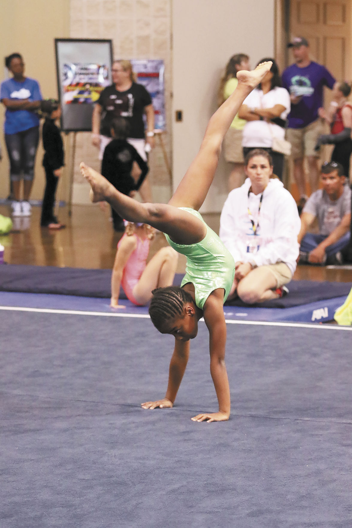 Balancing act Miami gymnast Nya Harris-Middleton secures 4 Medals Lifestyles miamitimesonline photo