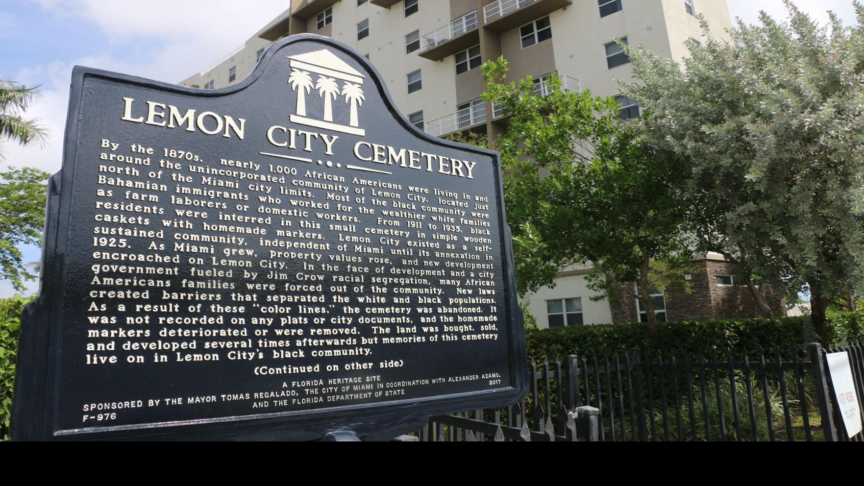 History Of Early Black Settlers Of Miami Marked In Lemon City News Miamitimesonline Com