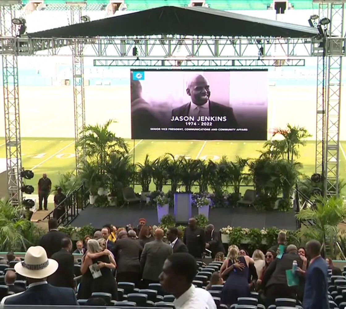 Pillar of the community': South Florida honors the legacy of Dolphins exec  Jason Jenkins