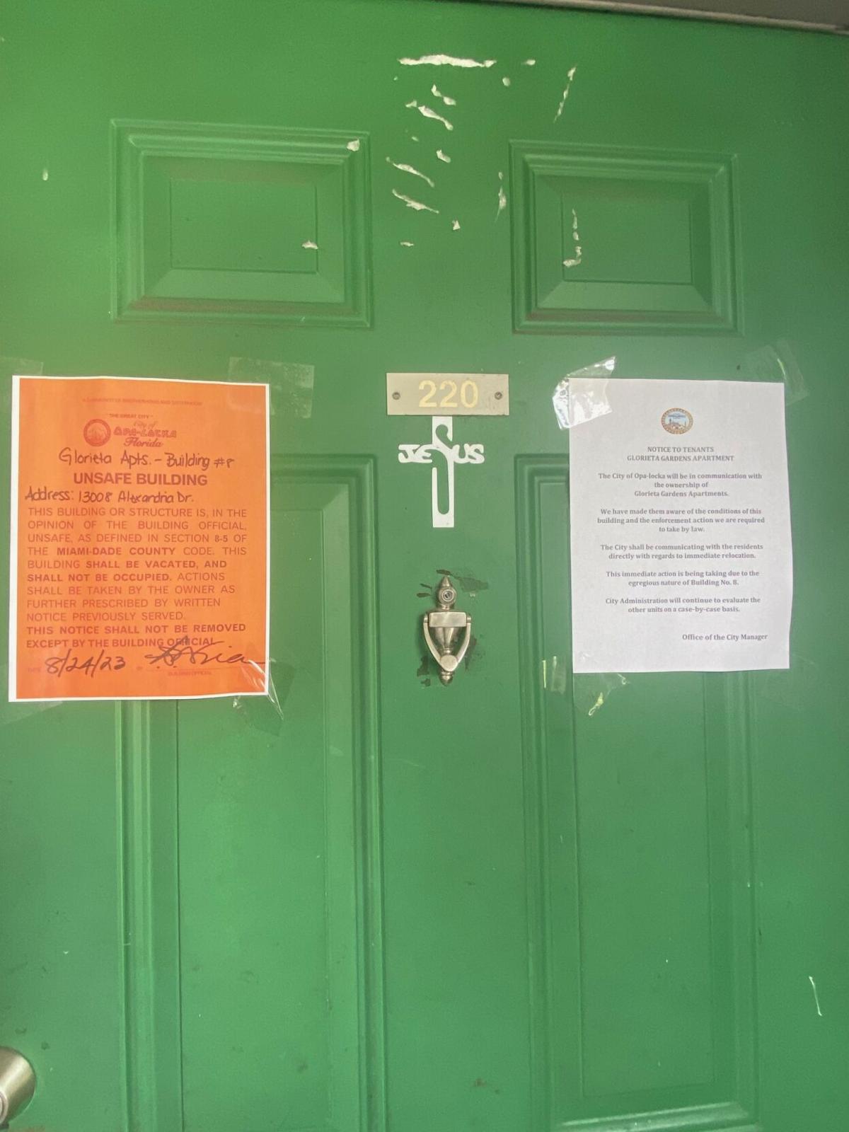 Condemned Opalocka HUD building results in relocation of residents