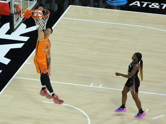 Brittney Griner makes dominant return to record-setting WNBA All-Star Game