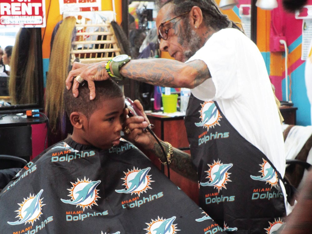 Liberty City School Hosts Free Haircuts For Boys Education