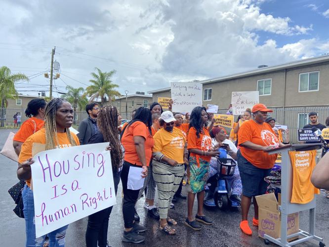 Liberty City apartment residents accuse management company of illegal
