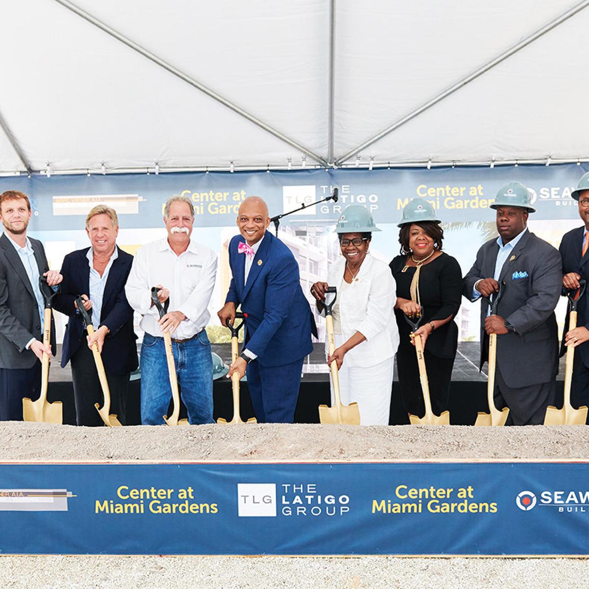Center At Miami Gardens Breaks Ground News Miamitimesonline Com