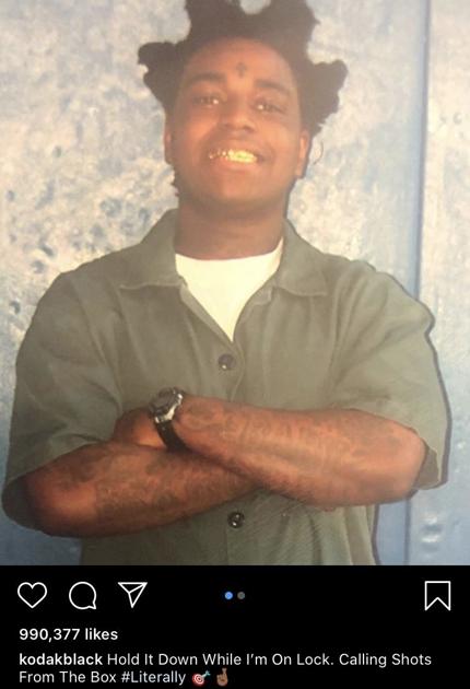 Kodak Black Shares Instagram Post Miamitimesonline Com