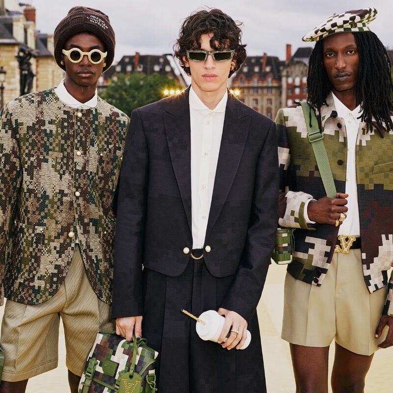 Pharrell shows design prowess with Louis Vuitton debut