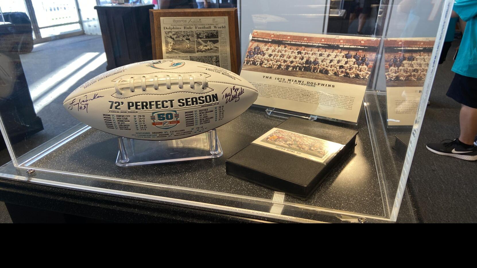 Miami Dolphins Honor 50th Anniversary of1972 Perfect Season