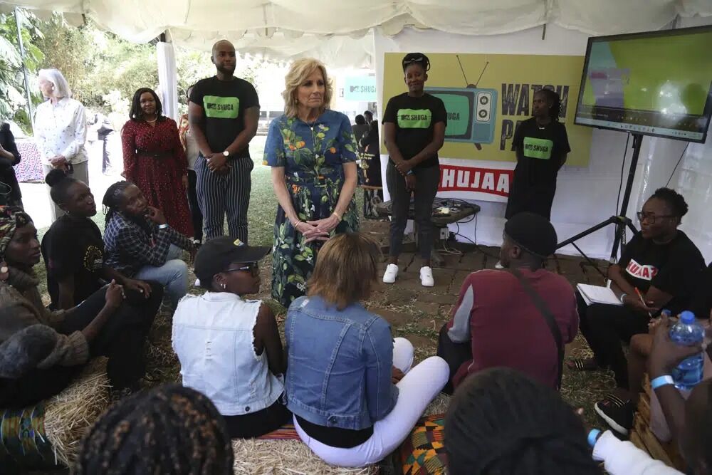 Jill Biden tours Africa and talks safe sex in Kenya National and World News miamitimesonline picture